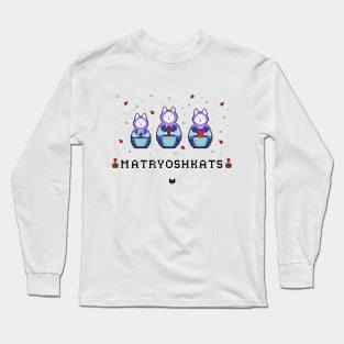 Matryoshkats Gardening Set Long Sleeve T-Shirt